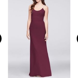 David's bridal bridesmaid dress